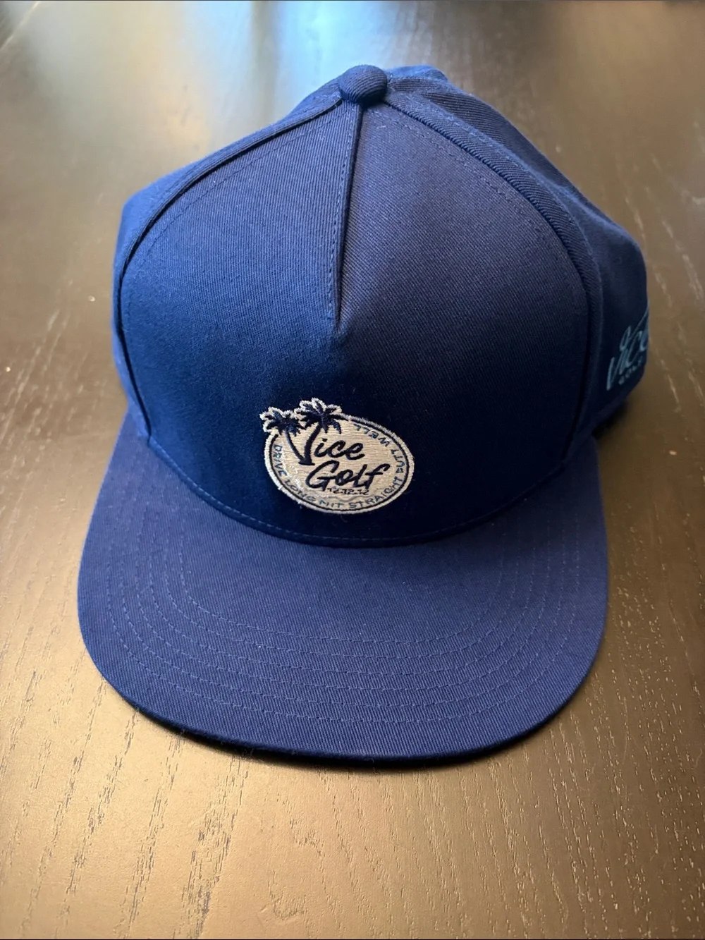 NWT Vice Golf Drive Long Adjustable SnapBack Hat